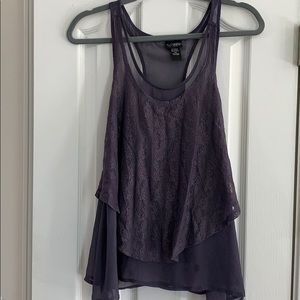 Lace tank top